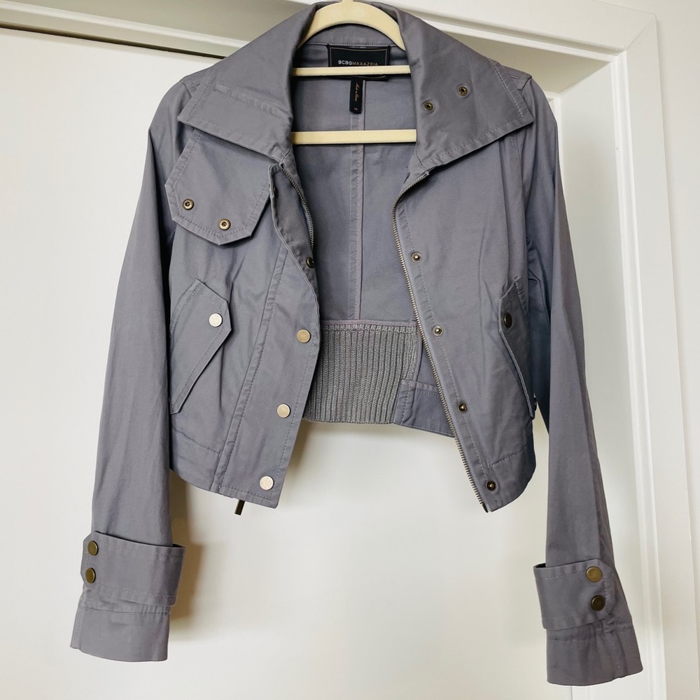 BCBGMAXAZRIA Cropped Jacket